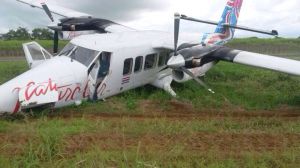 Nature Air's DHC-6 crashed landed in La Fortuna. Fortunatelly no injuries this time.